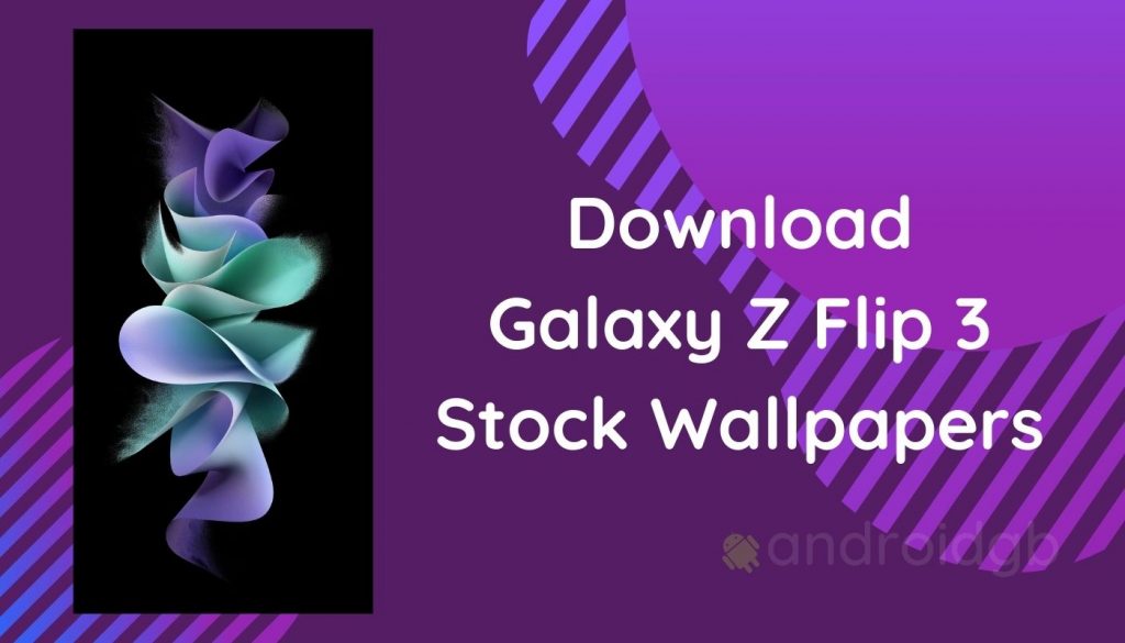 Download Samsung Galaxy Z Flip 3 Stock Wallpapers in Full-HD+ Resolution